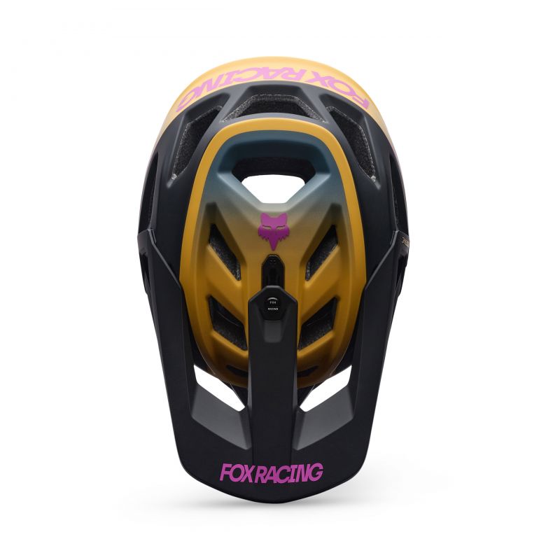 Kask Rowerowy Fox Proframe Rs Heatstack Dark Yellow