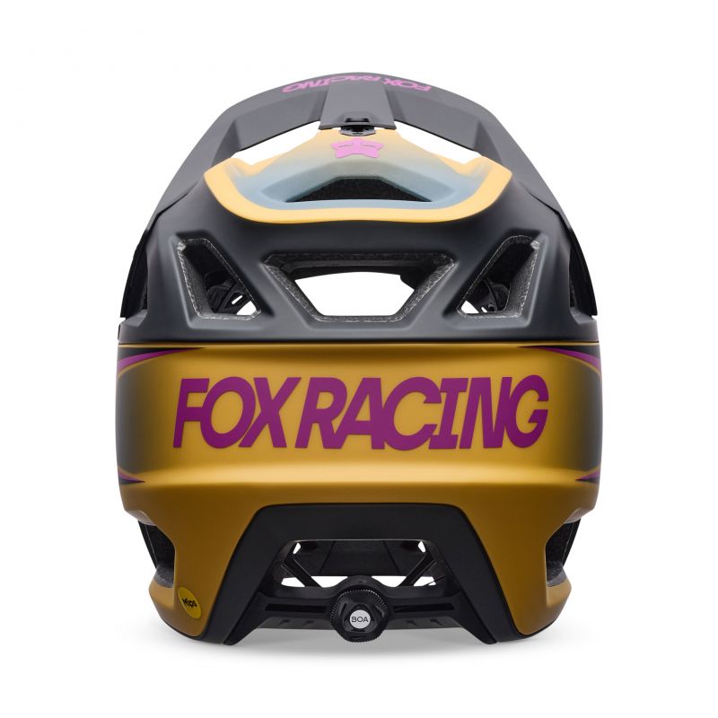 Kask Rowerowy Fox Proframe Rs Heatstack Dark Yellow