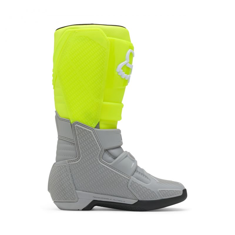 Buty Motocyklowe Fox Comp Boot Yellow Grey