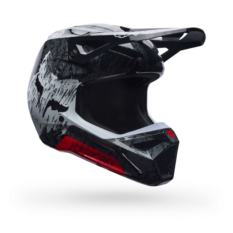 Kask Motocyklowy Fox V1 Abyss Black