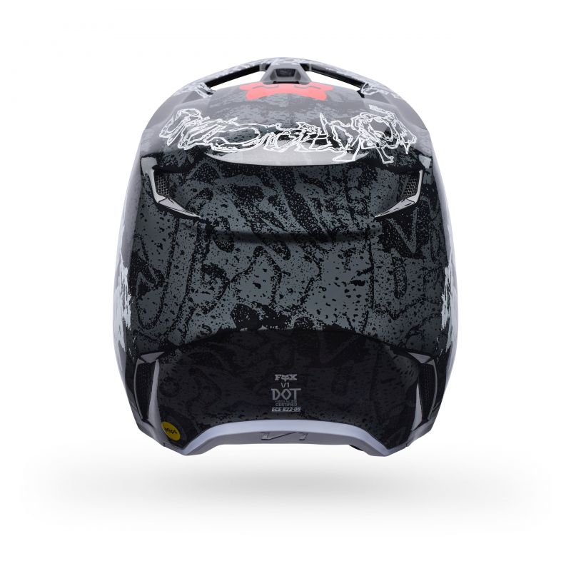 Kask Motocyklowy Fox V1 Abyss Black