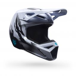 Kask Motocyklowy Fox V1 Clutch White Black