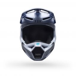 Kask Motocyklowy Fox V1 Clutch White Black