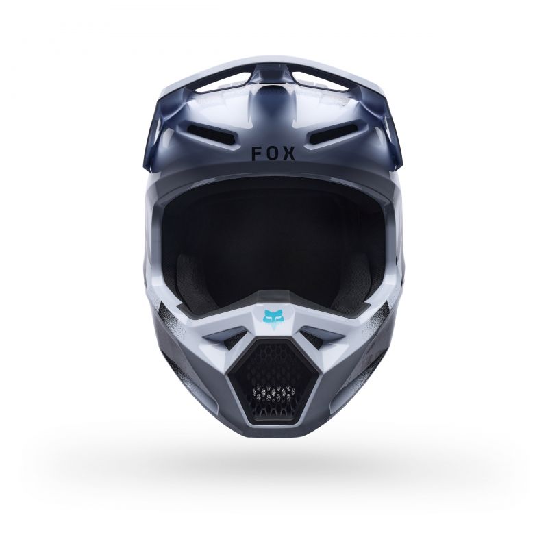 Kask Motocyklowy Fox V1 Clutch White Black