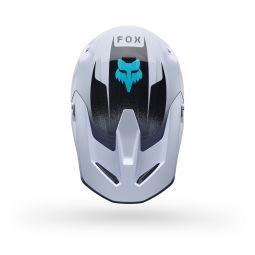 Kask Motocyklowy Fox V1 Clutch White Black