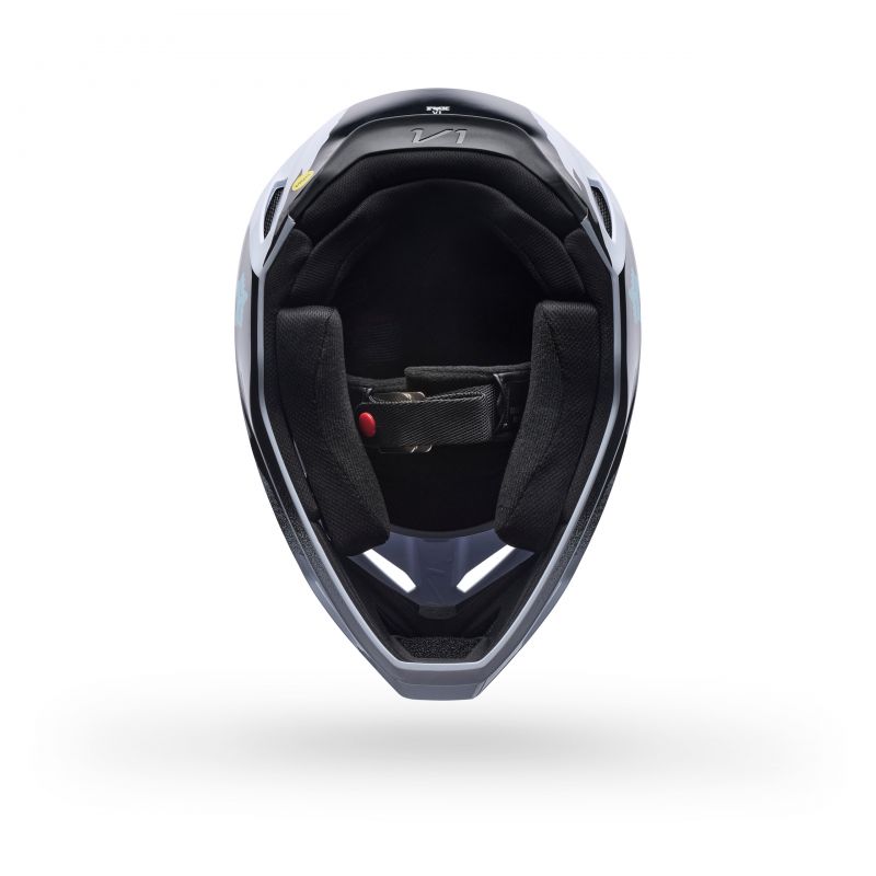 Kask Motocyklowy Fox V1 Clutch White Black