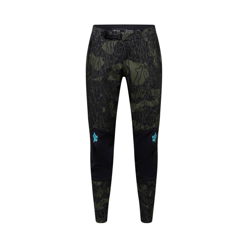 Spodnie Rowerowe Damska Fox Defend Fire Lunar Olive Green