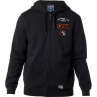 BLUZA FOX Z KAPTUREM NA ZAMEK DISTRICT 4 BLACK