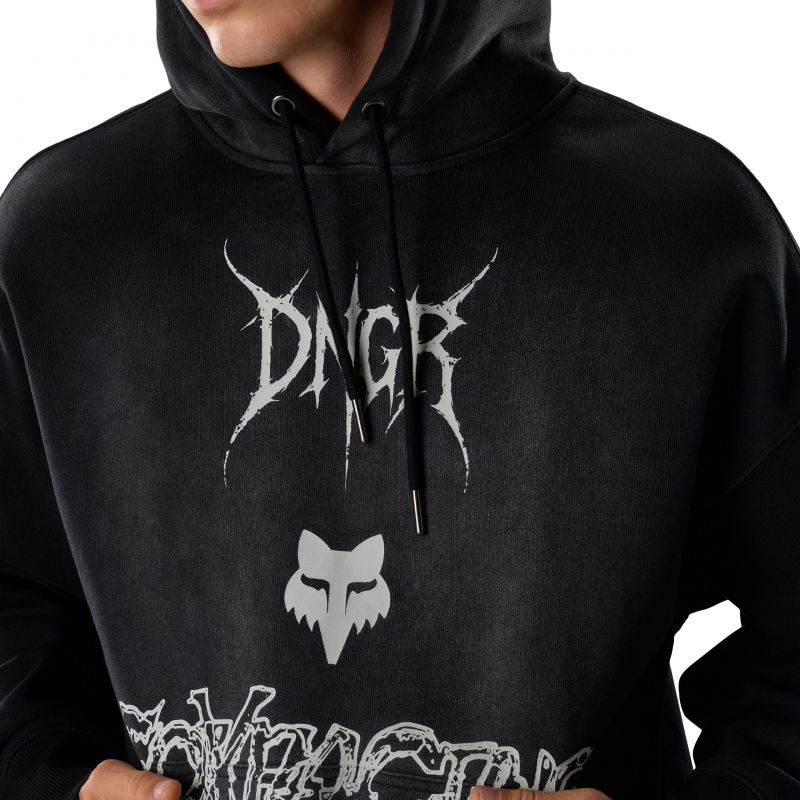 Bluza Z Kapturem Fox Dngr Heavyweight Fleece Po Black