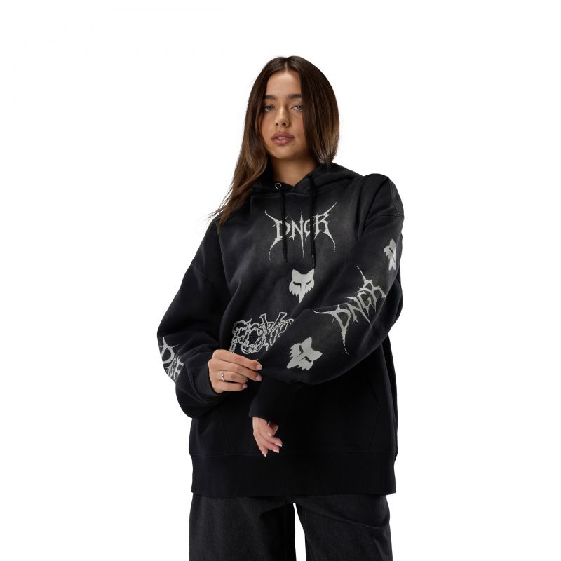 Bluza Z Kapturem Fox Dngr Heavyweight Fleece Po Black
