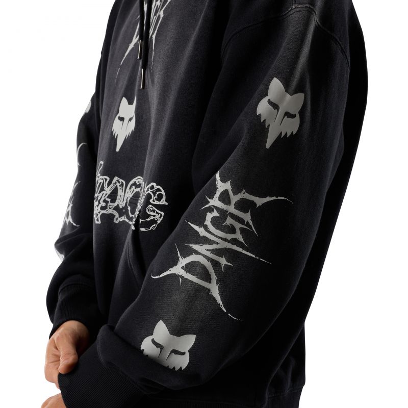 Bluza Z Kapturem Fox Dngr Heavyweight Fleece Po Black