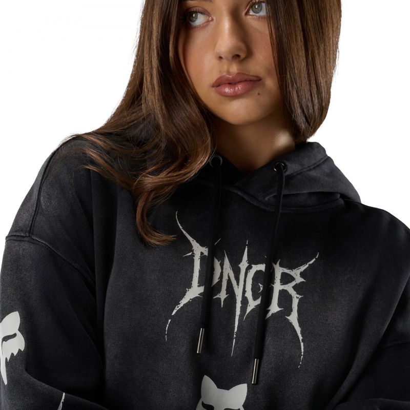 Bluza Z Kapturem Fox Dngr Heavyweight Fleece Po Black