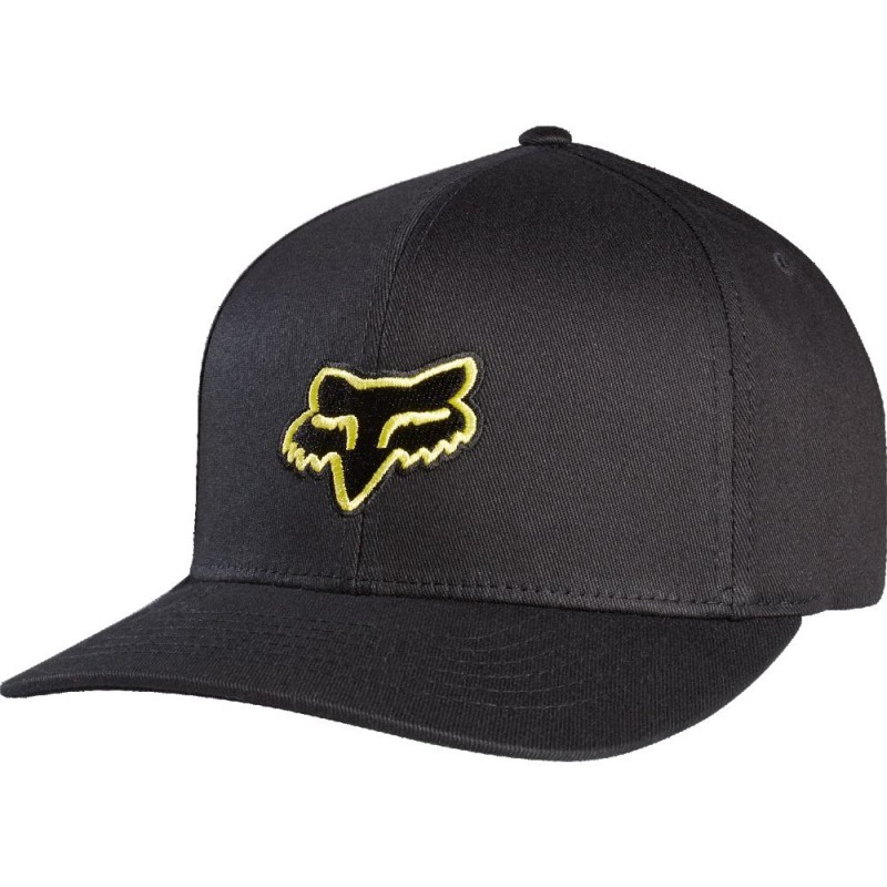 CZAPKA Z DASZKIEM FOX LEGACY BLACK/YELLOW