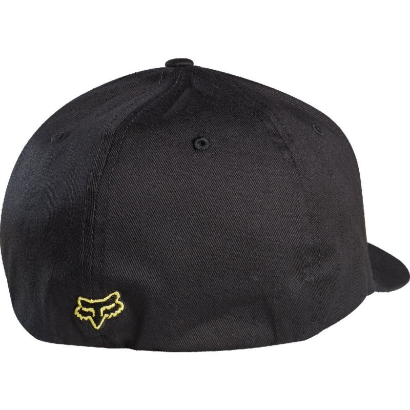 CZAPKA Z DASZKIEM FOX LEGACY BLACK/YELLOW