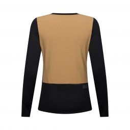 Koszulka Rowerowa Z Długim Rękawem Damska Fox Defend Thermal Brown Sugar