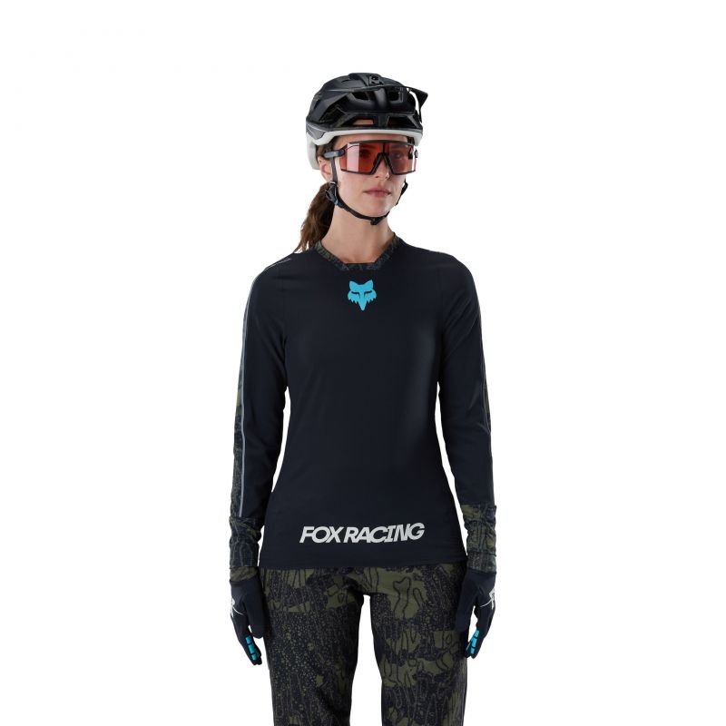 Bluza Rowerowa Damska Fox Defend Thermal Lunar Se Black