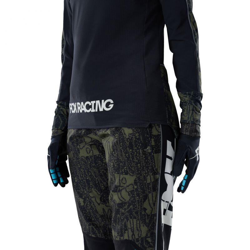 Bluza Rowerowa Damska Fox Defend Thermal Lunar Se Black