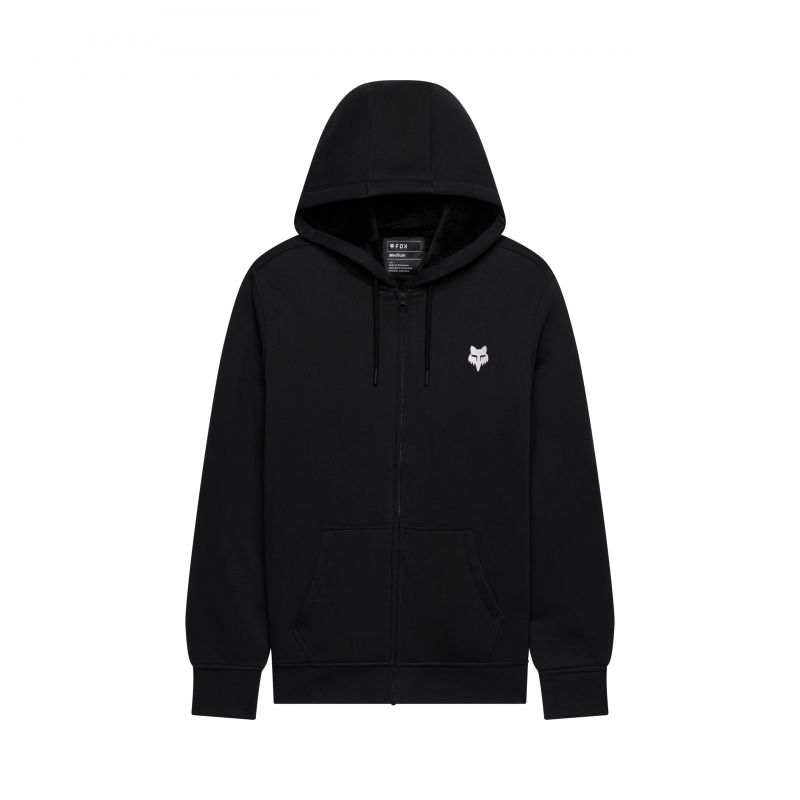 Bluza Z Kapturem Fox Head Sasquatch Fleece Zip Black