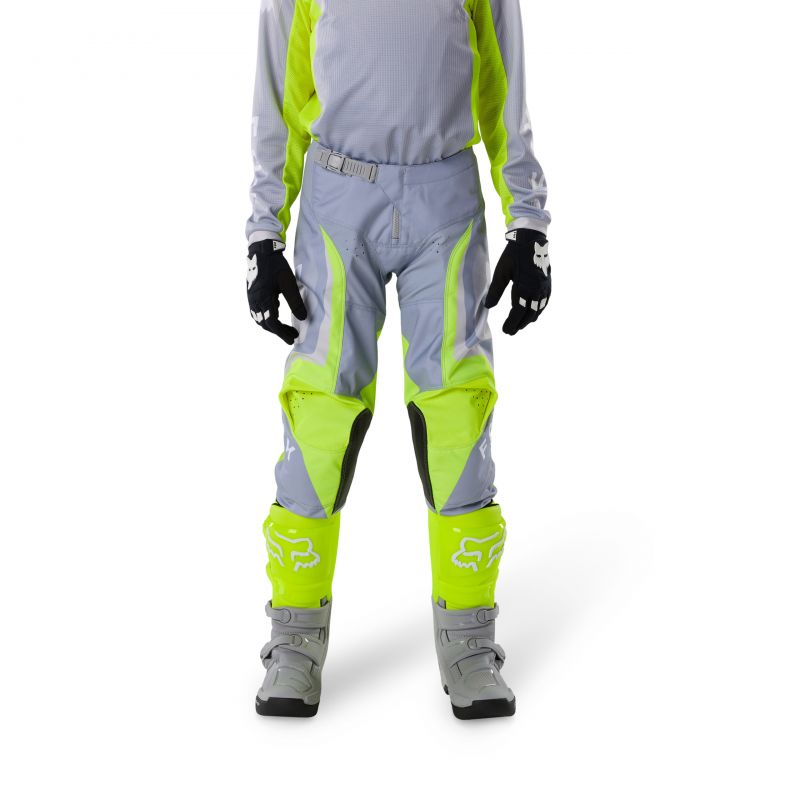 Spodnie Motocyklowe Junior Fox 180 Frame Grey Yellow