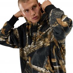 Bluza Z Kapturem Fox Realtree Fleece Po Black Multi