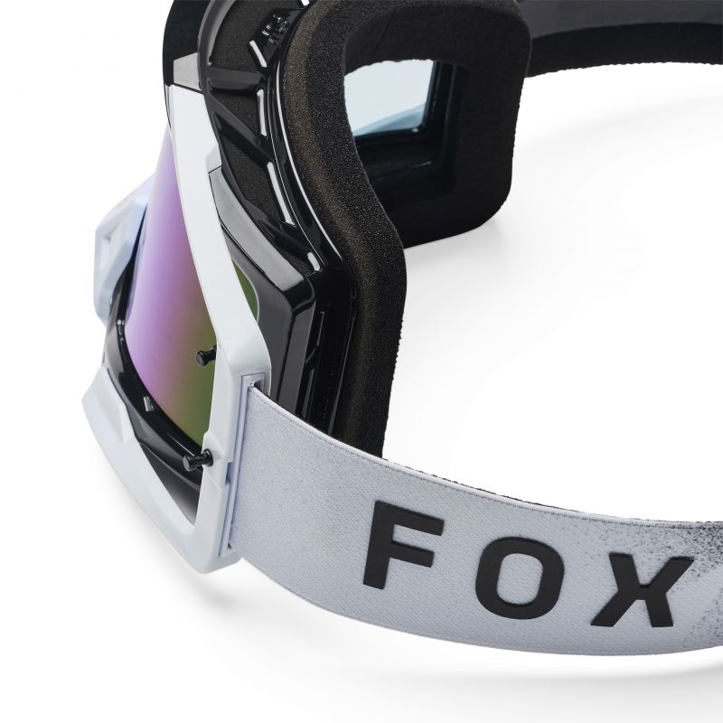 Gogle Motocyklowe Fox Airspace Clutch White Black