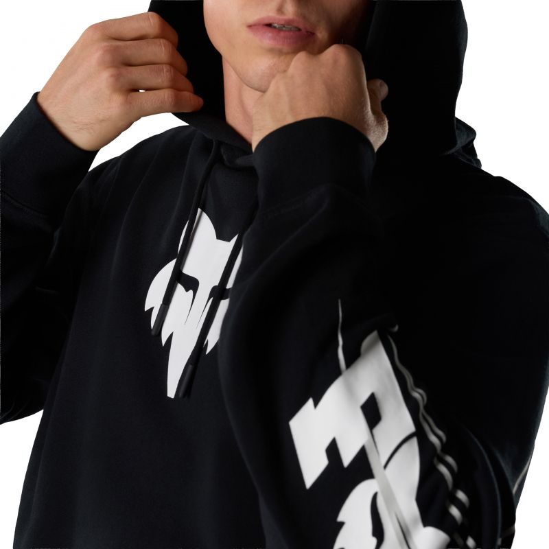 Bluza Z Kapturem Fox Apex Fleece Po Black