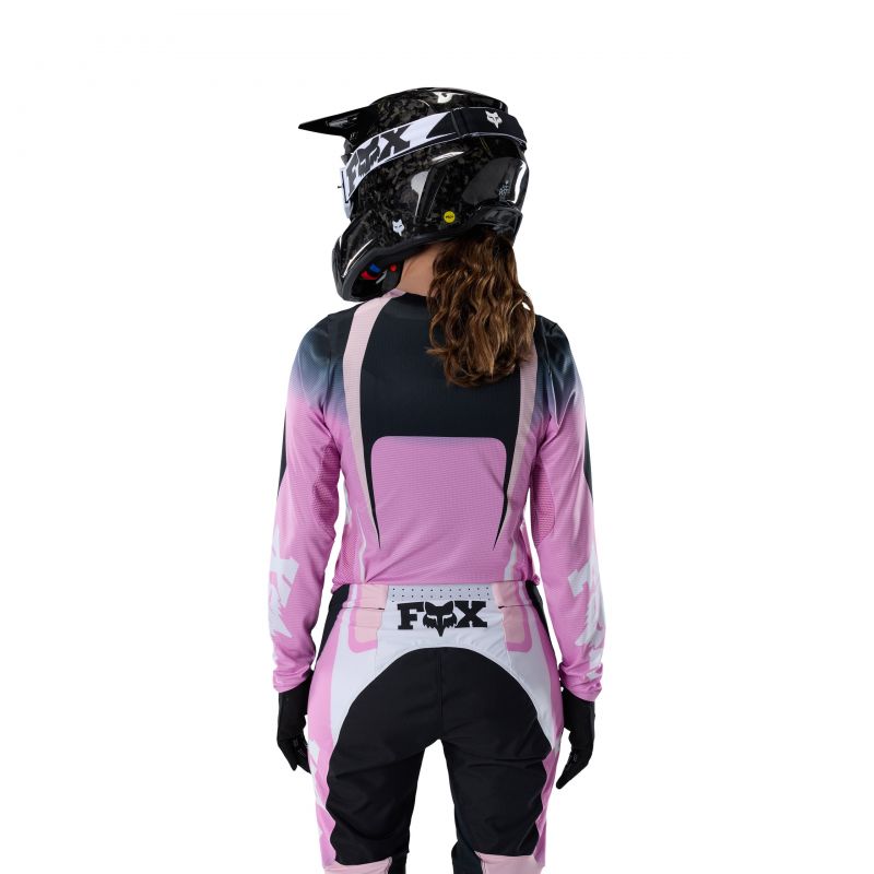 Bluza Motocyklowa Damska Fox Flexair Thorn Black Pink