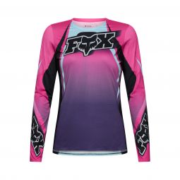 Koszulka Rowerowa Z Długim Rękawem Damska Fox Flexair Ls Ts57 Se Pink
