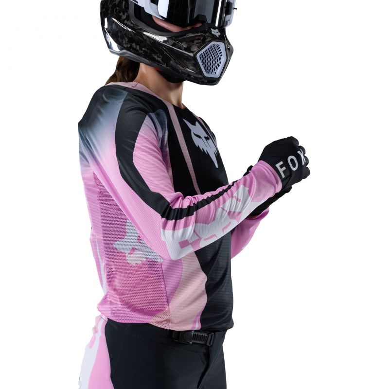 Bluza Motocyklowa Damska Fox Flexair Thorn Black Pink