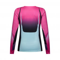 Koszulka Rowerowa Z Długim Rękawem Damska Fox Flexair Ls Ts57 Se Pink