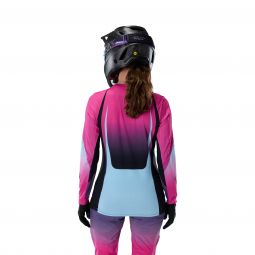 Koszulka Rowerowa Z Długim Rękawem Damska Fox Flexair Ls Ts57 Se Pink