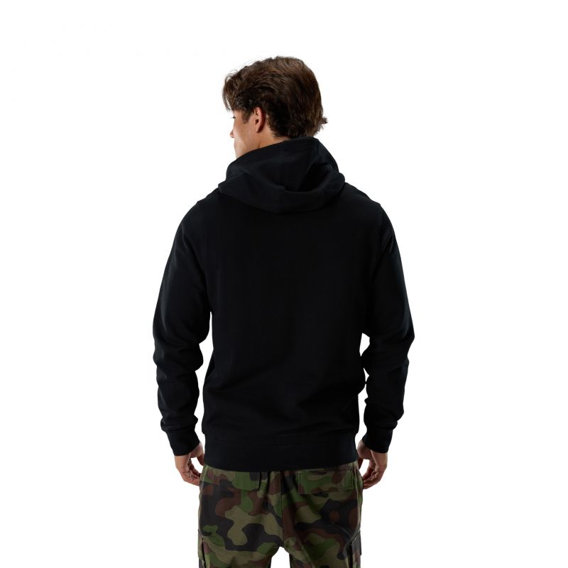 Bluza Z Kapturem Fox Head Fleece Po Black Red