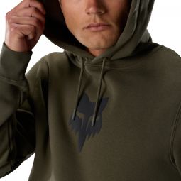 Bluza Z Kapturem Fox Head Fleece Po Olive Green