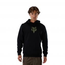 Bluza Z Kapturem Fox Head Fleece Po Black Green