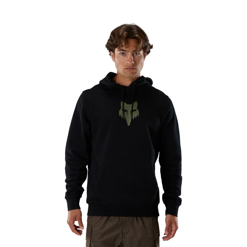 Bluza Z Kapturem Fox Head Fleece Po Black Green