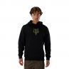 Bluza Z Kapturem Fox Head Fleece Po Black Green