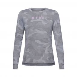 Koszulka Rowerowa Z Długim Rękawem Damska Fox Ranger Tru Dri Ls Pewter
