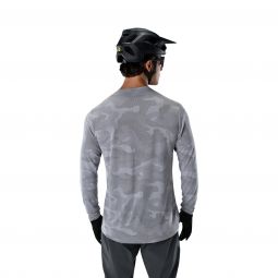 Koszulka Rowerowa Z Długim Rękawem Fox Ranger Tru Dri Ls Pewter