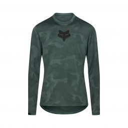 Koszulka Rowerowa Z Długim Rękawem Fox Ranger Tru Dri Ls Sage