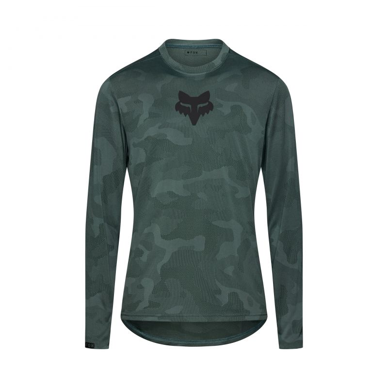 Koszulka Rowerowa Z Długim Rękawem Fox Ranger Tru Dri Ls Sage