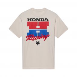 T-Shirt Fox Honda Midweight Off White