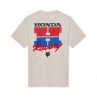 T-Shirt Fox Honda Midweight Off White