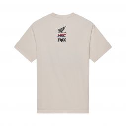 T-Shirt Fox Honda Midweight Off White