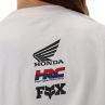 T-Shirt Fox Honda Midweight Off White