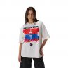 T-Shirt Fox Honda Midweight Off White