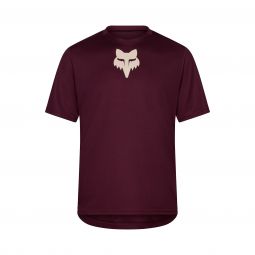 Koszulka Rowerowa Fox Ranger Head Dark Maroon