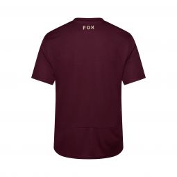 Koszulka Rowerowa Fox Ranger Head Dark Maroon
