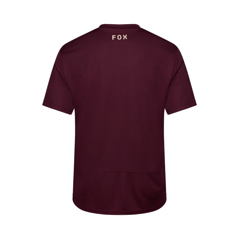 Koszulka Rowerowa Fox Ranger Head Dark Maroon
