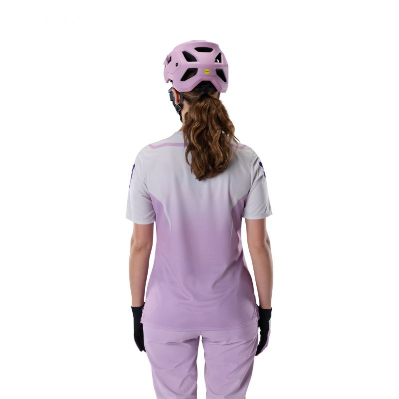 Koszulka Rowerowa Damska Fox Ranger Ss Foundry Lavender Drift