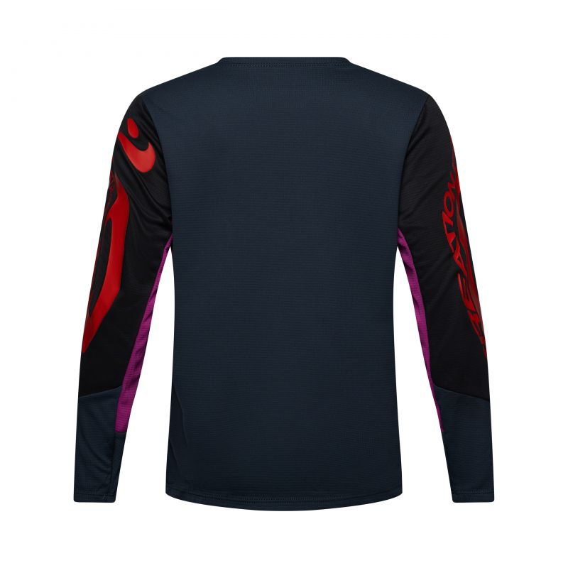 Koszulka Rowerowa Z Długim Rękawem Junior Fox Defend Ls Creation Galaxy Blue